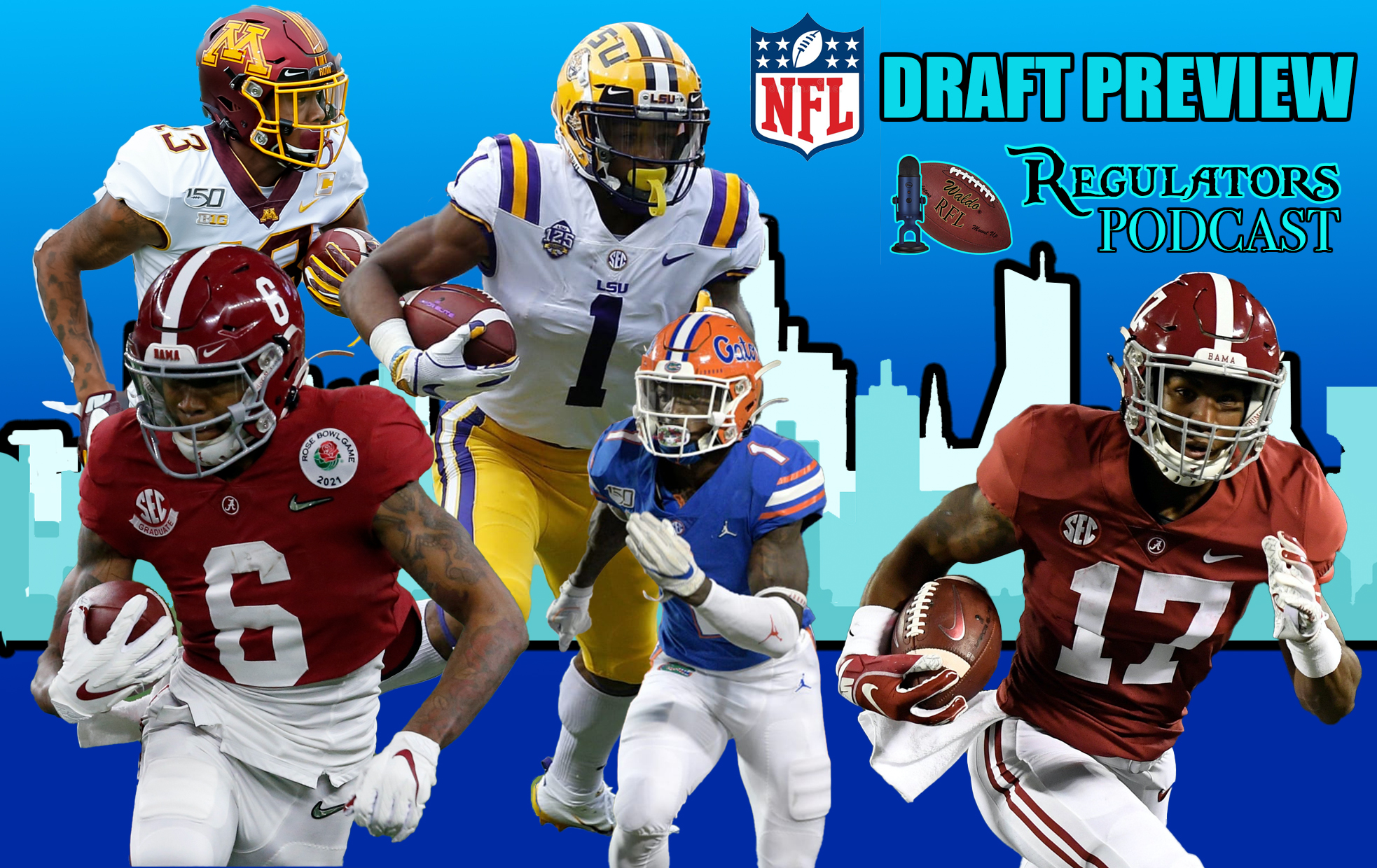 NFL Draft Preview WRs Regulators Podcast